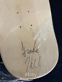 RARE Frankie Hill DOUBLE SIGNED Skateboard Deck HOOK Limited Edition Autographed