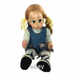 RARE Limited Edition Naber Kids Wooden Doll Lucy 20/100 18 Passport Signed