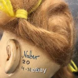 RARE Limited Edition Naber Kids Wooden Doll Lucy 20/100 18 Passport Signed