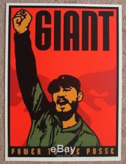 RARE Obey Castro print AP by Shepard Fairey signed and numbered