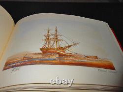 RARE SIGNED D. C. Bell Britain's Maritime History Watercolors Titanic Trafalgar