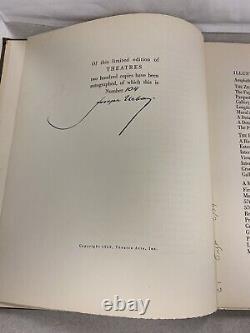 RARE SIGNED NUMBERED Limited Edition Theatres by Joseph Urban 1929 Hardcover