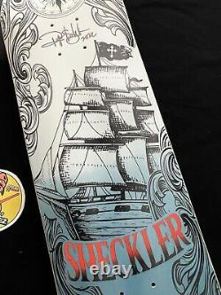 RARE SIGNED Ryan Sheckler Sandlot Maiden Voyage Skateboard Deck Limited Edition