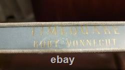 RARE Vonnegut Timequake number 75 Of 225 Signed Slipcover Putnam Limited Mint