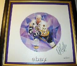 RAYMOND BOURQUE Limited Edition Autographed Lithograph #882/1077