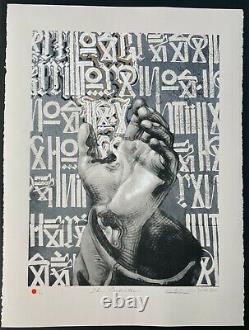 RETNA & EL MAC The Conductor Screen Print Signed /Numbered Edition of ONLY 50