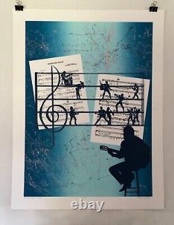 RICHARD LOUNSBURY American Made Original Serigraph Signed Limited Edition Music