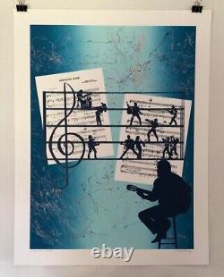 RICHARD LOUNSBURY American Made Original Serigraph Signed Limited Edition Music