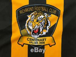 RICHMOND CENTENARY VFL/AFL 2008 Limited Edition JUMPER Signed BOURKE HAFEY CROWE