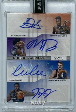 ROOKIE! OCTO RC/AUTO! 2018-19 Panini Luka Doncic, Trae Young + More! #d/5