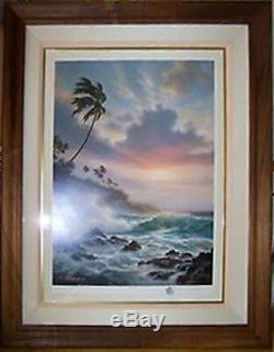 ROY TABORA's TROPICAL SPLENDOR LIMITED EDITION LITHOGRAPH 1992 SIGNED 197/450