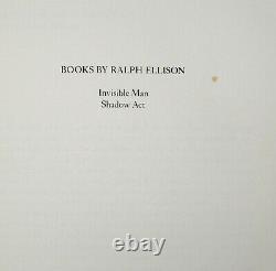 Ralph Ellison SIGNED Invisible Man Franklin Library Limited Edition Leather VG