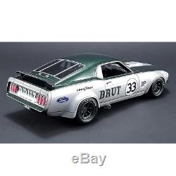 Rar Dda 1/18 Allan Moffat 33 Brut 1969 Ford Boss 302 Mustang Trans Am Signed Coa