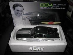 Rar Dda 1/18 Allan Moffat 33 Brut 1969 Ford Boss 302 Mustang Trans Am Signed Coa