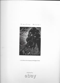 Rare, 12 Poems by David Burnett, The Old School Press #77/135