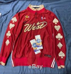 Rare! #50/100 Kobe Bryant Signed Knit 2007 All Star XL Jacket Limited Edition