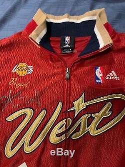 Rare! #50/100 Kobe Bryant Signed Knit 2007 All Star XL Jacket Limited Edition