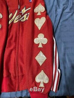 Rare! #50/100 Kobe Bryant Signed Knit 2007 All Star XL Jacket Limited Edition