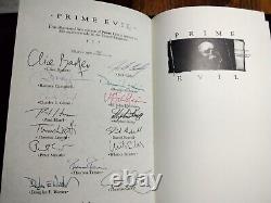 Rare Limited Edition Signed Book Prime Evil. Ideal Gift