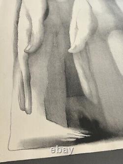 Rare Signed Limited Edition Lithograph by José Pla Narbona Titled Act VII (1969)