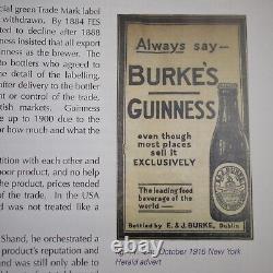 Rare Signed Ltd Edition A Bottle of Guinness Please By David Hughes 2006