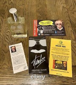 Rare Stan Lee Signed Autographed Cologne Collectors Limited Edition NYCC