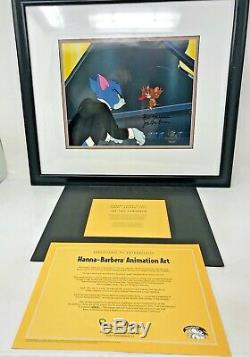 Rare Tom And Jerry Signed Limited Edition Animation Cel The Cat Concerto