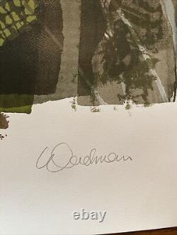 Rare Weidman Garden Limited Edition Signed Serigraph Silkscreen 15/150 MCM