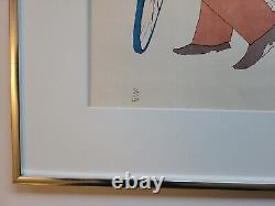 Rare lithograph, Pencil signed, limited edition