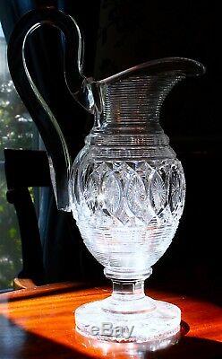 Rarest BACCARAT CRYSTAL Charles X Ewer MUSEUM COLLECTION Limited Edition 43/100