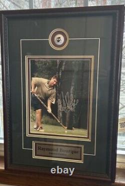 Ray Bourque Limited Edition Autographed Picture Framed & Matted 319/477