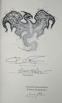 Raymond E. Feist SIGNED 2x Grim Oak Press Limited Editions 5 Book Set Magician