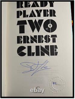 Ready Player One & Two? SIGNED? By ERNEST CLINE 1st/1st Limited Edition Hardback