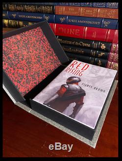 Red Rising Trilogy SIGNED by PIERCE BROWN Subterranean Press New Lettered 1/26