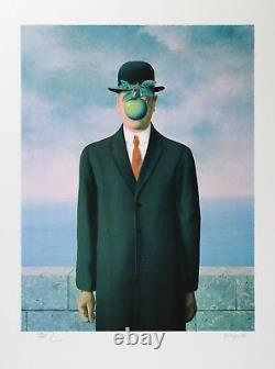 René Magritte Son of Man (signed & numbered lithograph)