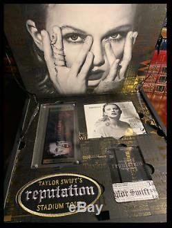 Reputation Stadium Tour Collector's Box with SIGNED Photo by TAYLOR SWIFT New