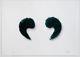 Richard Artschwager Untitled (Quotation Marks), 2002. Signed, Limited Edition