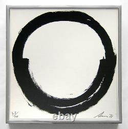 Richard Serra signed numbered iconic framed 73 lithograph limited edition framed