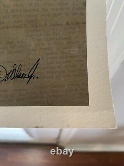 Richard Wilson Limited Edition Jack Johnson Print. Number #19 Autographed