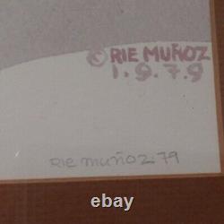 Rie Muñoz Limited Edition Print Watercolor TUNDRA 1979 Signed Numbered 40/500