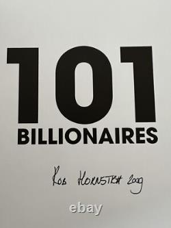Rob Hornstra 101 Billionaires SIGNED LIMITED EDITION 2009 2nd Brand New