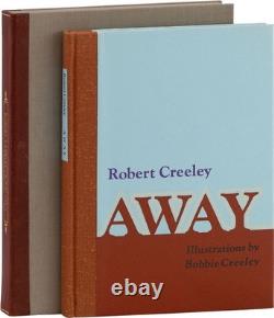 Robert Creeley / AWAY Limited Edition Signed 1st Edition 1976