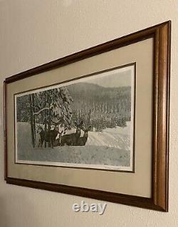 Robert E. Lougheed In The Quiet Of Winter Signed Limited Edition Print