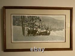 Robert E. Lougheed In The Quiet Of Winter Signed Limited Edition Print