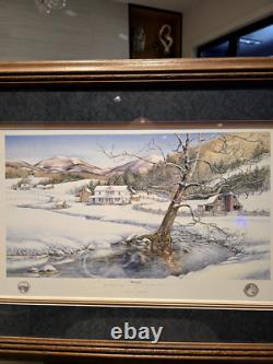 Robert Tumbleston Watauga signed & authenticated commerative art