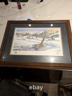 Robert Tumbleston Watauga signed & authenticated commerative art