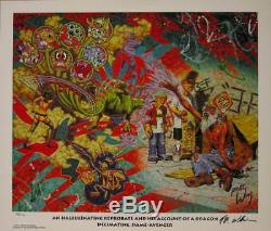 Robert Williams Hallucinating Reprobate Limited Edition Lowbrow Art Print Signed