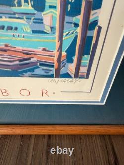 Roche Harbor Limited Edition Signed Print by Martin Malay Framed 78/150 (L89)