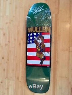 Rodney mullen signed skateboard autographed deck limited edition rare