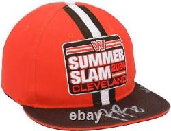 Roman Reigns WWE Signed 2024 SummerSlam Tri-Stripe Cap Limited Edition of 25